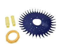 Generic Disque à Ailettes pour Piscine, Plastique en Caoutchouc W69698 Poot Pool Plus Nettoyant pour G3