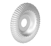 Generic Disque Abrasif de Sculpture, Meule en Bois Durable pour Pièces de Meuleuse D'angle, pour le Travail du Bois, Plateau à thé de Polissage, 100mm