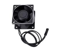 Generic Dissipateur Thermique de Ventilateur de Refroidissement RC de 40mm avec Vitesse de 25000 Tr/min pour Voitures RC à échelle 1/5 à 1/8 Construction en Aluminium (rouge)