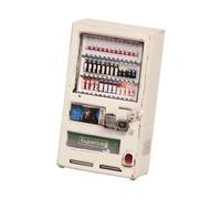 Generic Distributeur Automatique Miniature Maquette Accessoire Garage Mini Scène Décoration Atelier Reproduction Réaliste En PP Adapté Aux Collectionneurs, Blanc