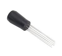Generic Distributeur de café, Distributeur Expresso Outils Expresso avec une Poignée Confortable de qualité Alimentaire en Acier Inoxydable 4.1 Pouces pour le Bureau du café Domestique (BLACK)