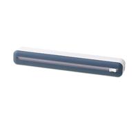 Generic Distributeur de Film Alimentaire avec Coupeur, Distributeurs de Film Alimentaire, Coupe-glissière, Outil de Cuisine, Bleu blanc