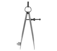 Generic Diviseur D'aile D'outil Rotatif Artisanal avec Dispositif Fixe de Crayon, Boussole de Dessin Légère en Acier au Carbone pour le Traitement des Pièces Métalliques, Opération Facile (150mm)