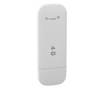 Generic Dongle USB 4G LTE, Signal Stable à Hotspot WiFi Mobile USB avec Emplacement pour Carte SIM pour Téléphones Portables (White)