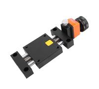 Generic Double Rail Manuel pour Scène Linéaire, Course de 0 à 30 Mm, Vis en T Autobloquante, Axes Z en Alliage D'aluminium, Guides de Mouvement Linéaire avec Affichage Numérique