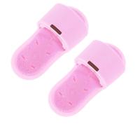 Generic Douche Poupleuse à épurateur Pantoufle Rich Moussant les Pantoufles d'époudeur en Silicone en Silicone pour un Lavage de Pied Sûr et Efficace à la Maison (PINK)