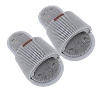 Generic Douche Poupleuse à épurateur Pantoufle Rich Moussant les Pantoufles d'époudeur en Silicone en Silicone pour un Lavage de Pied Sûr et Efficace à la Maison (GRAY)