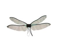 Generic Dragonfly Costume Ensemble Ailes de Libellule Costume Accessoire Elf Princesse Confection Fil Coloré Adapté pour Filles Femmes Adultes Scène Fête, Noir