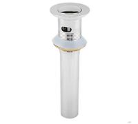Generic Drain Hair Catcher, Puits de Salle de Bain Drainage Bouchon de Vidange Drain de Vidange Stopper Vanité Vessel Déchets Stopper en Acier Inoxydable Assette de Évier avec Débordement pour Salle