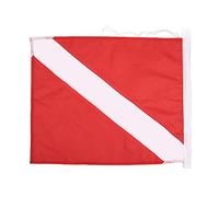 Generic Drapeau de Plongée, Type de Corde d'attache de Drapeau de Plongée Facile à Assembler pour les Sports Sous-marins