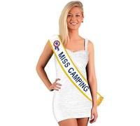 Generic Echarpe Fantaisie pour déguisement, pour concours de Miss Camping, 100 x 11 cm