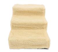 Generic Échelle de Rampe pour Chien, Réduit Le Stress des Articulations, Escalier pour Chien, Forte Friction, Tissu Doux, Structure Robuste, Facile à Installer pour Les Canapés (Yellow)