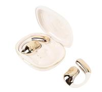 Generic Écouteurs de Traduction de Langue, écran Tactile avancé de 140 Langues, Casque de Traduction Bluetooth, compatibilité Universelle du Système (Blanc + Or)