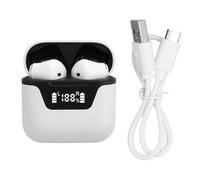 Generic Écouteurs Traducteurs sans Fil en Temps Réel, Bluetooth 5.1 3 Modes de Traduction 144 Langues Étui de Chargement Câble et Application Inclus Parfaits pour Les Voyages (White)