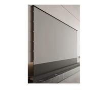 Generic Écran de projecteur Sol perforé, acoustiquement Transparent, à Contraste élevé, 8K, 100, 120, 150 Pouces, ALR, montée Automatique, for Home cinéma(92 inch)