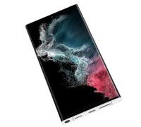 Generic Écran de Remplacement pour S22 Ultra 5G SM S908B, Pièces de Réparation D'écran Tactile Haute Performance avec Empreinte Digitale de Cadre pour Un Entretien Professionnel (Gold)