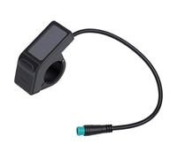 Generic Écran LCD de Vélo à écran Couleur, Panneau ABS Léger avec Support sans Outil pour la Modification du Vélo électrique de Montagne