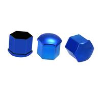 Generic Écrou de Capuchon, Boulons Hexagonaux Boulets en Plastique Capo de Protection Contre la Vis Hexagonale avec Outil de Retrait 20pcs Universal Couvre à écrou de Roue 21 Mm Capes à à de (BL)