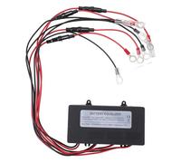 Generic Égaliseur de Batterie, équilibreur de Tension de Batterie 48 V 4 X 12 V, équilibreur d'affichage LED pour Série ou Parallèle, Tension pour Gel Flood AGM