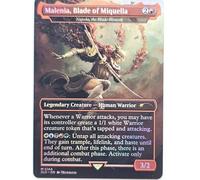 Generic Elden Ring Theme Najeela, The Blade-Blossom 01 Foil - Alternative Custom Art Creature MTG Carte à collectionner