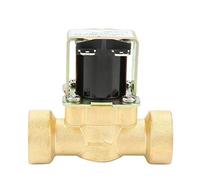 Generic Électrovanne électrique en Laiton 12V DC pour le Contrôle du Débit D'Eau, Structure de Moulage en Laiton, Vanne Magnétique électrique pour L'approvisionnement en Eau en