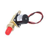 Generic Électrovanne électrique en Laiton Durable et Fiable pour le Soudage à L'arc Sous Argon DC 24 V Électrovanne à 2 Voies Type de Recul Type de Filetage Normalement fermé