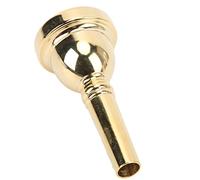 Generic Embouchure de Trombone en Cuivre Durable avec la Meilleure qualité Sonore, Installation Facile pour Trombone Alto, Joli Design en Métal Brillant, Rangement Pratique (GOLD)