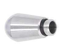 Generic Embout de Buse à Vapeur de Remplacement en Acier Inoxydable 304, pour EXPOBAR, Machine à Mousse de Lait Fine pour Usage Domestique, 1 Pièce (3 trous)