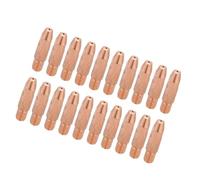 Generic Embouts de Contact en Cuivre Rouge, 20 Pièces, Pointes de Torche de Soudage MIG Robustes pour Torche de Soudage Binzel 24KD 0.8/1.0/1.2mm (.0)