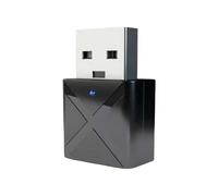 Generic Émetteur/récepteur audio Bluetooth 5.0, adaptateur Bluetooth USB pour PC, Plug & Play, écouteurs, émetteur audio sans fil pour ordinateur de bureau, 3,5 mm