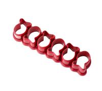 Generic Emporte-pièce en Forme de Poisson Rouge, Réutilisable, Compact et Précis, Petit Emporte-pièce en Forme de Poisson Rouge pour la Cuisson (rouge)