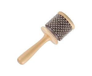 Generic En Bois à Main, Instrument de Percussion Amusant, Cadeau de Naissance, Jouet Musical Portable pour L'éducation Musicale, Orchestre Scolaire, Diamètre 6,5 cm