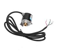 Generic Encodeur Rotatif, Codeur AB 2 - Phase 3000-6000 TR/Min DC5 - Encodeur 24V Arbre Creux pour Pièces d'automatisation Industrielle (400B)