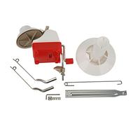Generic Enrouleur de Boules de Fil Manuel, Léger et Pratique, Machine à Enrouler les Cordes pour Tricoteurs, en Plastique, Comprend des Pinces et un Guide