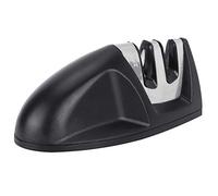 Generic Ensemble D'affûteurs de Cuisine 2 Pièces, Outil D'affûtage de Couteaux Ergonomique Multifonctionnel pour Usage Domestique 10x5 Cm en Acier Inoxydable et Céramique