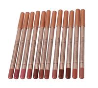 Generic Ensemble de 12 Crayons à Lèvres Mats et Soyeux avec Pointe Fine pour un Contour Précis, Crayon à Lèvres Longue Durée Résistant L'eau pour Femme