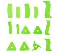 Generic Ensemble de 14 Outils de Modelage pour Poterie, Comprenant Un Racloir, Un Outil Manuel et Polyvalent pour Lisser L'argile à Usage Domestique.