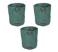 Generic Ensemble de 3 Sacs de Jardin de Grande capacité pour une Gestion Efficace des Déchets de Pelouse, en Tissu PP Durable (Il a fait référence)