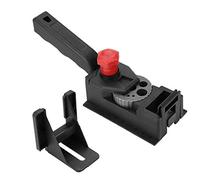 Generic Ensemble de 38 Guides de Perçage pour Chevilles en Bois, Construction Durable en Plastique et en Métal, Outil de Perçage de Trous Droits pour les Amateurs de Menuiserie, Comprend Différentes