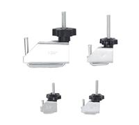 Generic Ensemble de 4 Pinces de Serrage pour Tuyaux - Colliers de Serrage pour Tuyaux Flexibles, Liquides de Refroidissement et Conduites de Frein - Kit d'outils de Réparation Automobile Essentiel