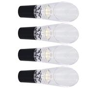 Generic Ensemble de 4 Verseurs D'aérateur de Vin, Accessoires de Vin Durables et écologiques pour les Fêtes de Bar, le Camping et L'usage Domestique (GOLD)