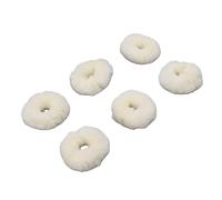 Generic Ensemble de 6 Bandeaux de Cheveux en Fausse Fourrure Douce, Attaches de Cheveux Moelleuses pour Filles, Parfait pour Créer des Nattes Ludiques, Idéal pour un Usage Quotidien, Matériau en