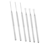 Generic Ensemble de 6 Outils pour La Poterie, Facile à Nettoyer, avec Ressorts Multifonctionnels pour Une Sculpture Détaillée.