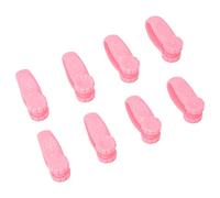 Generic Ensemble de 8 Clips D'acupression pour les Mains, pour Soulager les Maux de Tête et les Migraines, Idéal pour un Usage Quotidien, Conception en Plastique (PINK)
