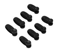 Generic Ensemble de 8 Clips D'acupression pour les Mains, pour Soulager les Maux de Tête et les Migraines, Idéal pour un Usage Quotidien, Conception en Plastique (BLACK)