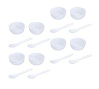 Generic Ensemble de Bols à Mélanger pour Masque Facial, Robuste, avec 4 Outils de Mélange pour une Application Fluide et un Nettoyage Facile dans un Spa à Domicile