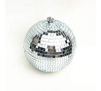 Generic Ensemble de Boules à Facettes Suspendues, Motif Classique Brillant, Ornement de Réflexion de la Lumière, Matériau en Verre Mousse, 1 X Boule Disco Suspendue, Fêtes à Thème, Pistes de Danse