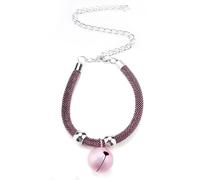 Generic Ensemble de Colliers Réglables en Nylon pour Chat, Clochette pour Petits Animaux de Compagnie, Matériau Doux et Respectueux de la Peau, Rose, Rouge, Bleu, Blanc, 38 Cm (Les Fans de Jeanne)