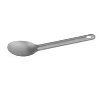 Generic Ensemble de Cuillères à Spork Légères et Résistantes à L'usure, en Titane, pour Camping en Plein Air, Couleur Titane (cuillère en)