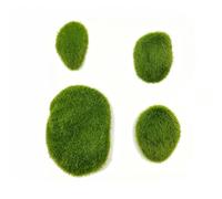 Generic Ensemble de Décoration de Paysage en Pierre de Mousse, 40 Pièces, Pierres Artificielles Légères pour Jardins Miniatures et bonsaï en PVC